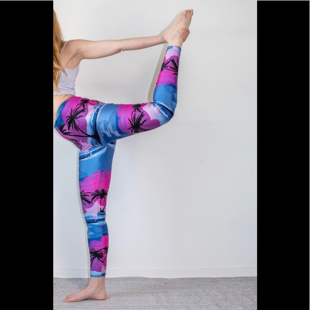 American Apparel Cali Sun & Fun leggings